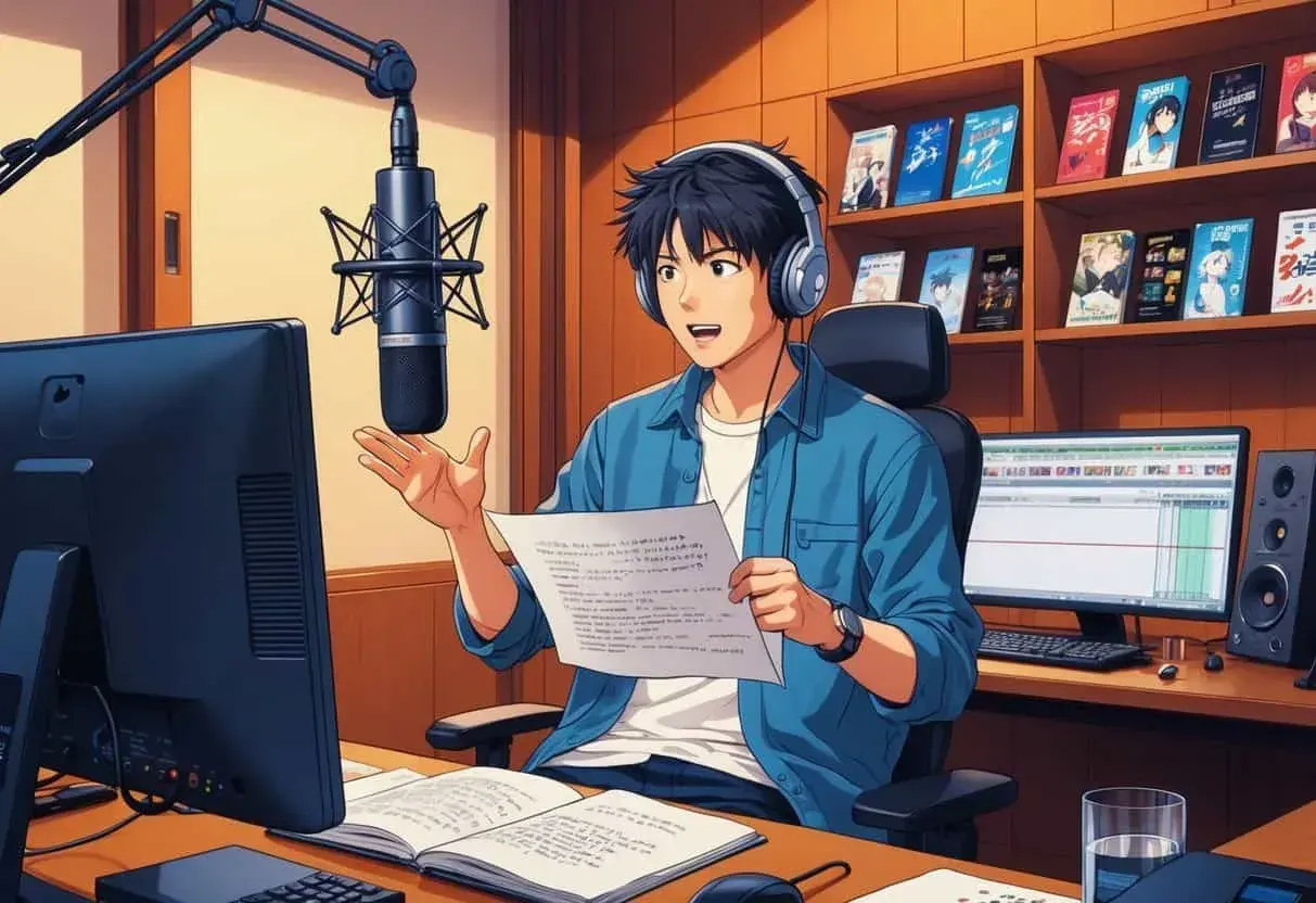 A Day in the Life of a Japanese Voice Actor Exploring Their Daily Routine and Industry Insights