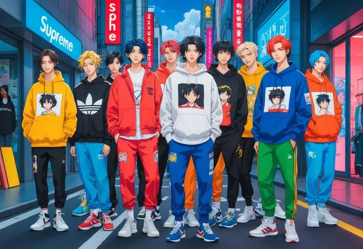 Anime-Inspired Fashion Collabs (uniqlo, Adidas, Supreme) Driving Streetwear Innovation