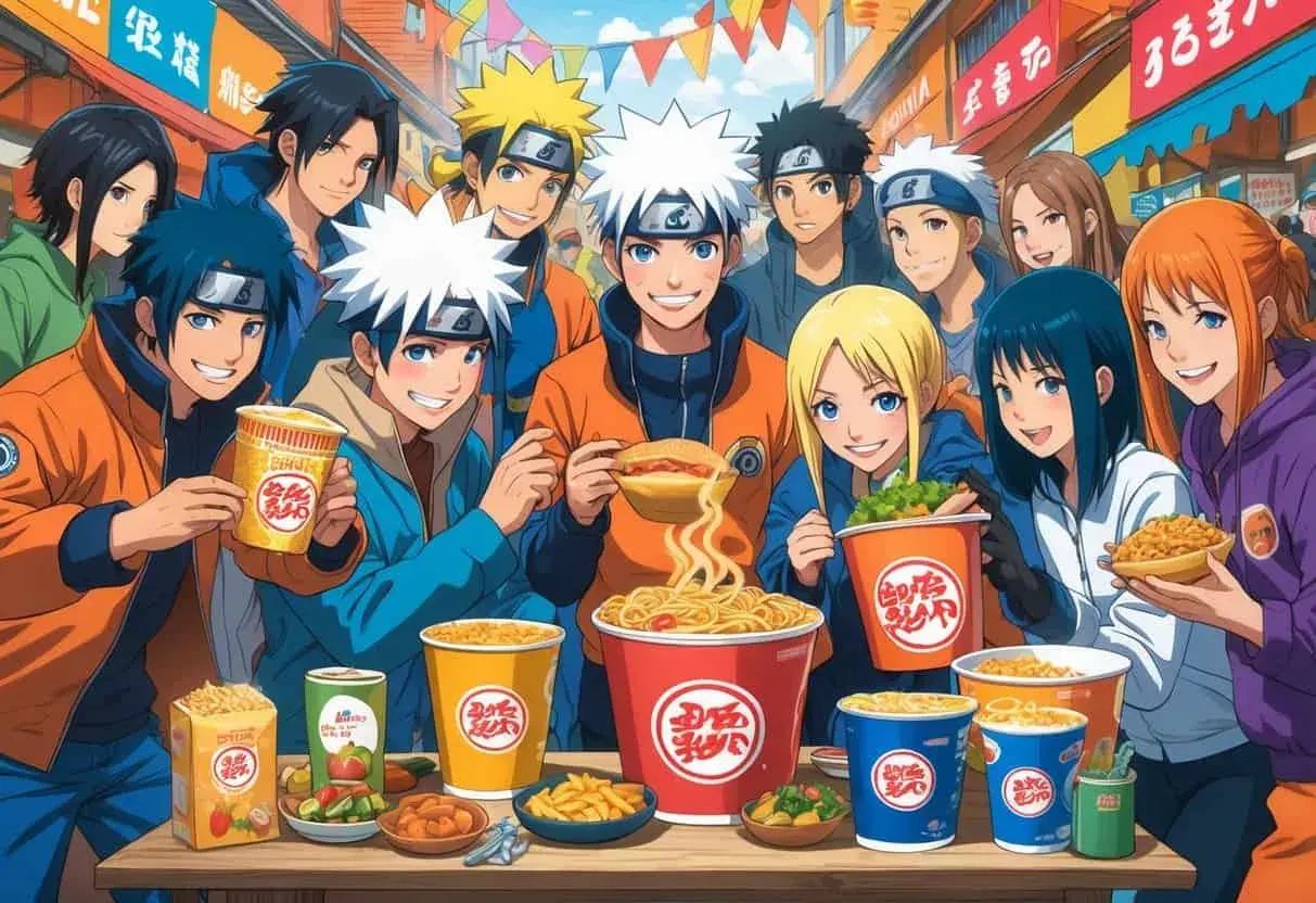 Best Anime Merch Collabs With Food Brands Exploring Iconic Partnerships Like Cup Noodles X Naruto