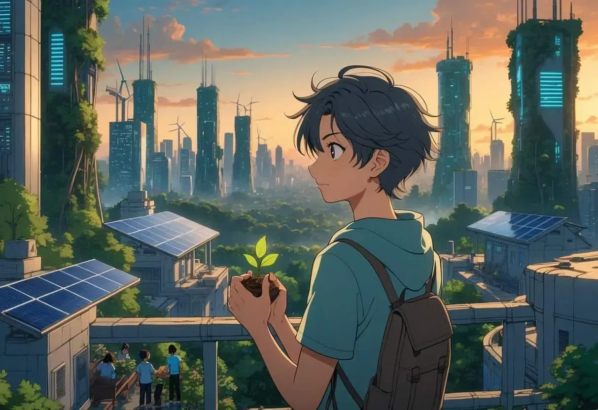 How Anime Address Climate Anxiety and Future Survival Through Storytelling and Symbolism