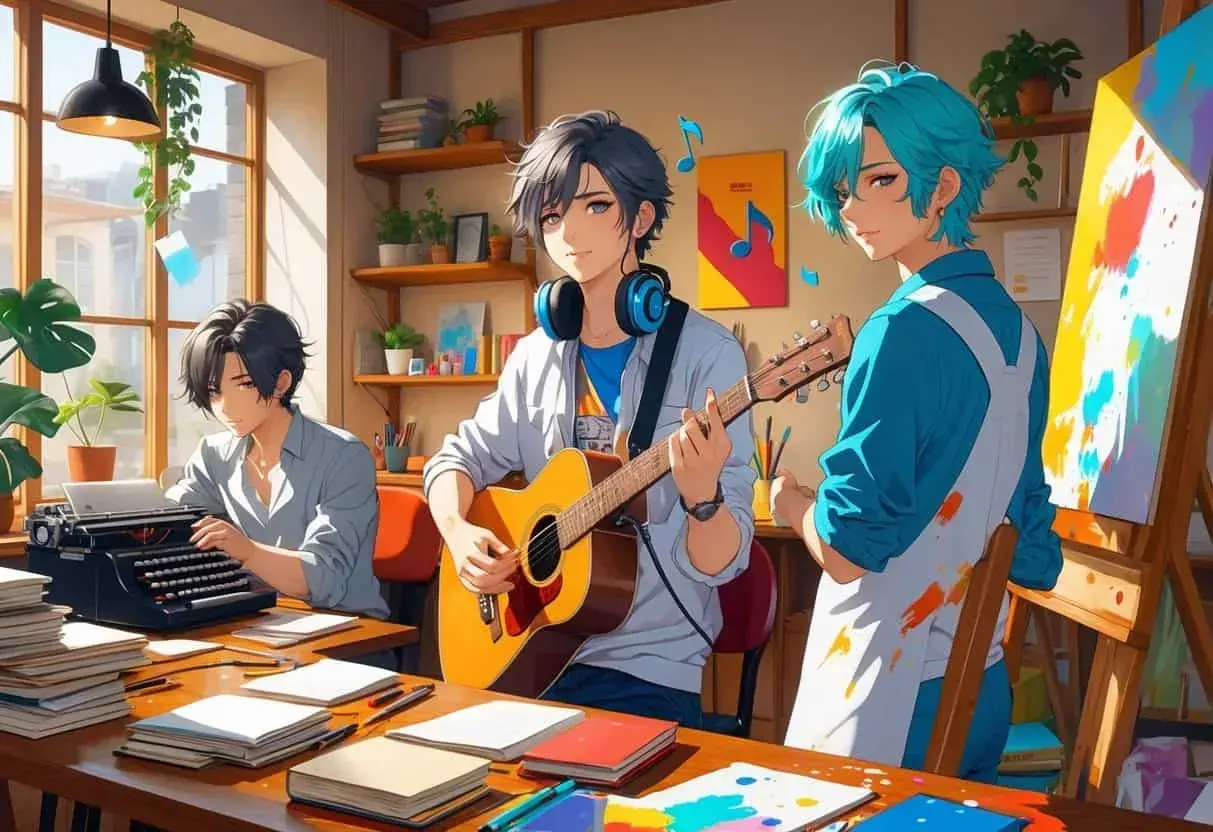 How Anime Depicts Artistic Professions Exploring Writers, Musicians, and Painters in Storytelling