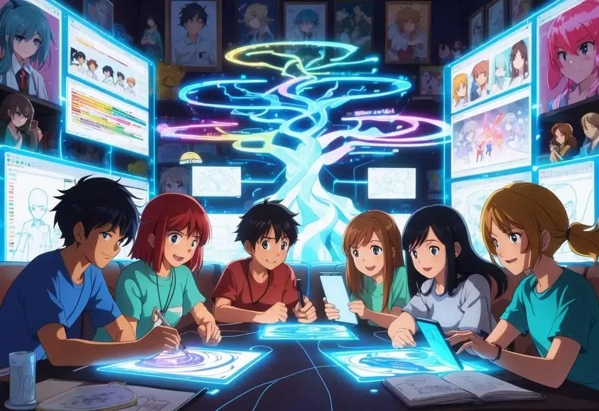 How Anime Fans Use AI to Rewrite and Remix Storylines for Creative Expression and Community Engagement