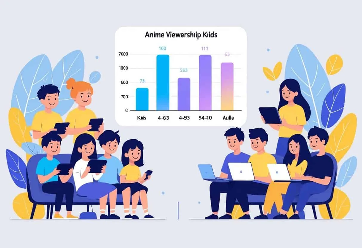 How Anime Viewership Changes by Age Group (kids Vs Adults): Trends and Insights Explained