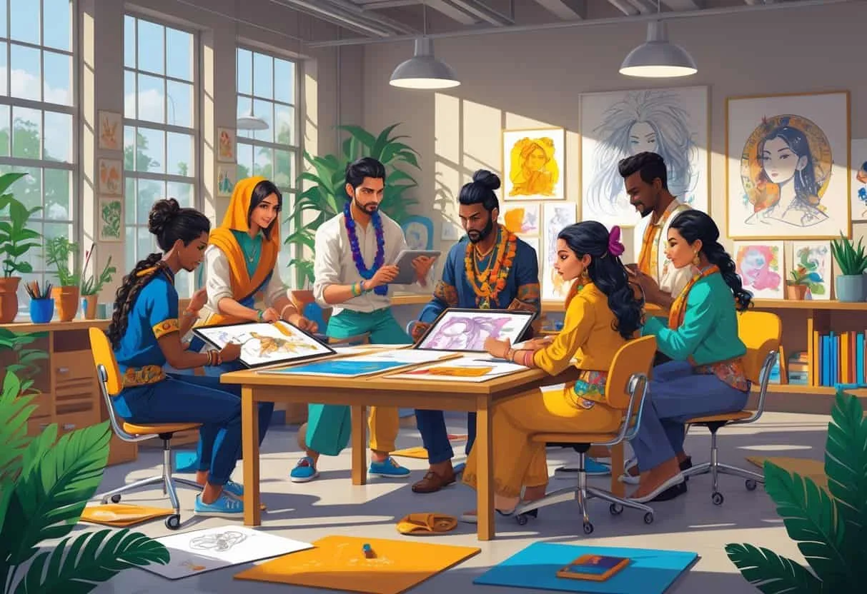 Indian and African Artists Redefining Anime-Inspired Art Styles Transforming Global Visual Culture