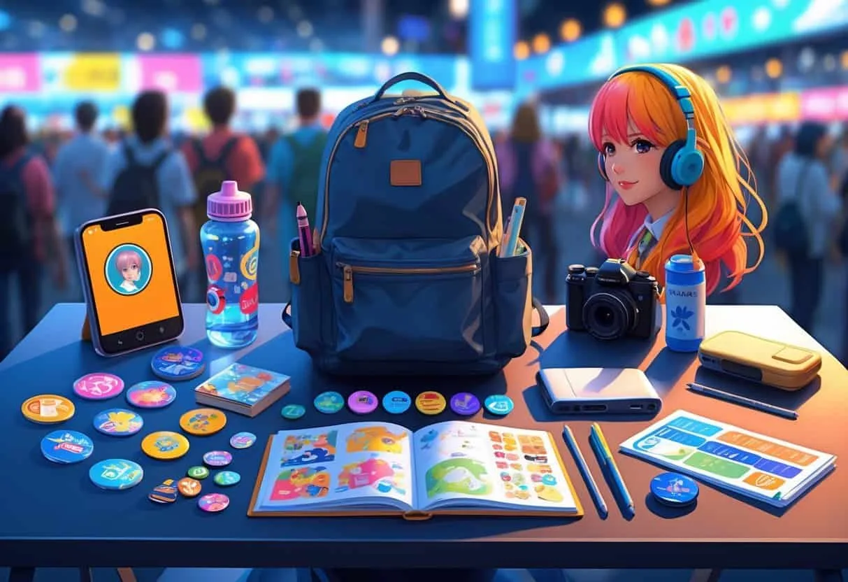 Must-Have Items to Pack for Anime Cons Essential Gear for a Smooth and Enjoyable Experience