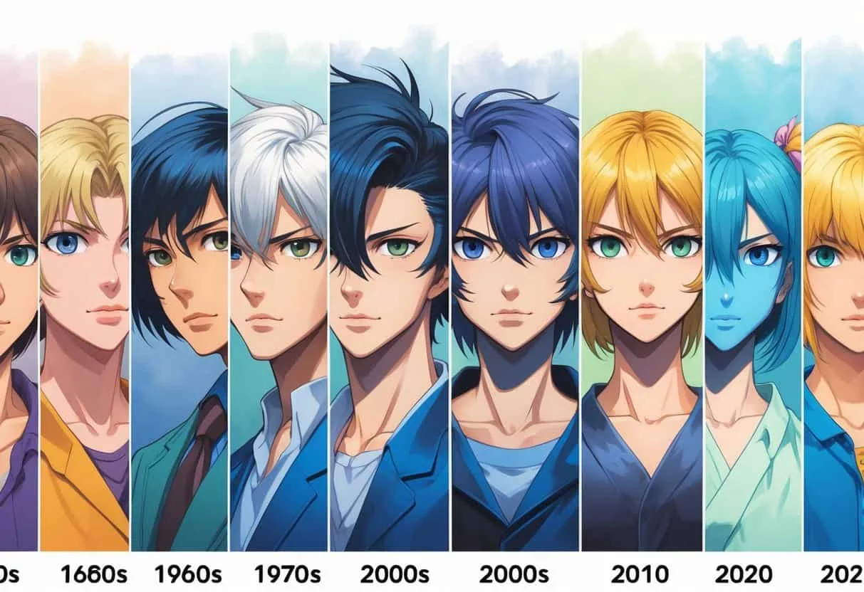 The Evolution of Anime Art Styles by Decade: A Clear Overview of Key Trends and Changes