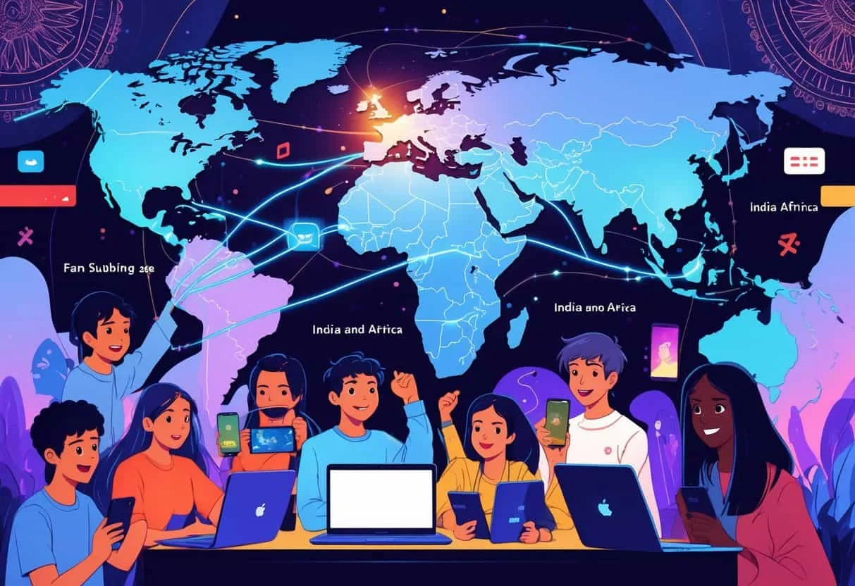 The Role of Fan Subbing and Piracy in Expanding Anime in India and Africa: Impact on Accessibility and Cultural Growth