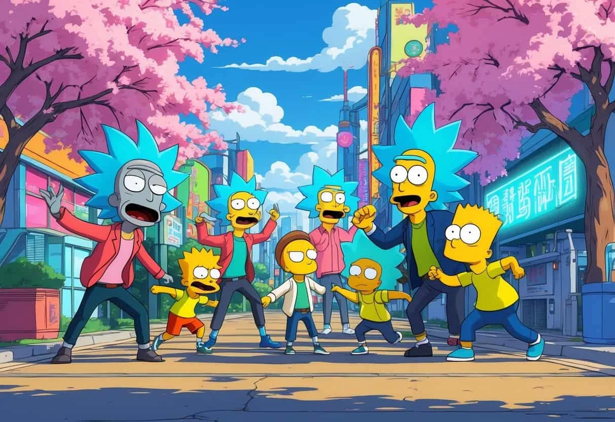 Top Anime References in Western Pop Culture Exploring Iconic Examples in Rick and Morty, the Simpsons, and More