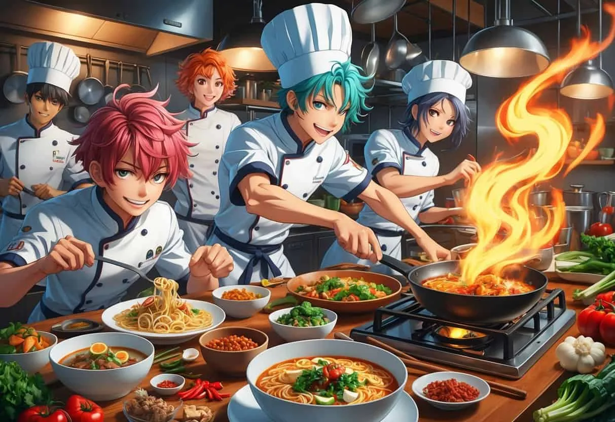 Top Cooking-Themed Anime That Will Make You Hungry for Mouthwatering Stories and Stunning Food Art