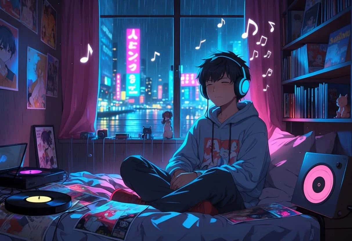 What Lo-Fi Anime Remixes Reveal About Modern Fandom and Community Culture
