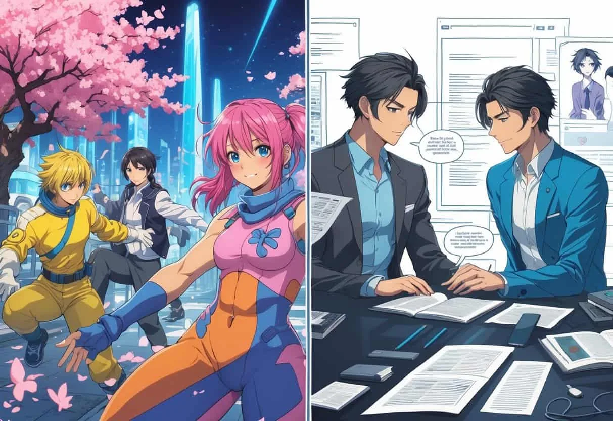What Makes a Game Feel Like an Anime? Balancing Aesthetic and Narrative Elements for Authenticity