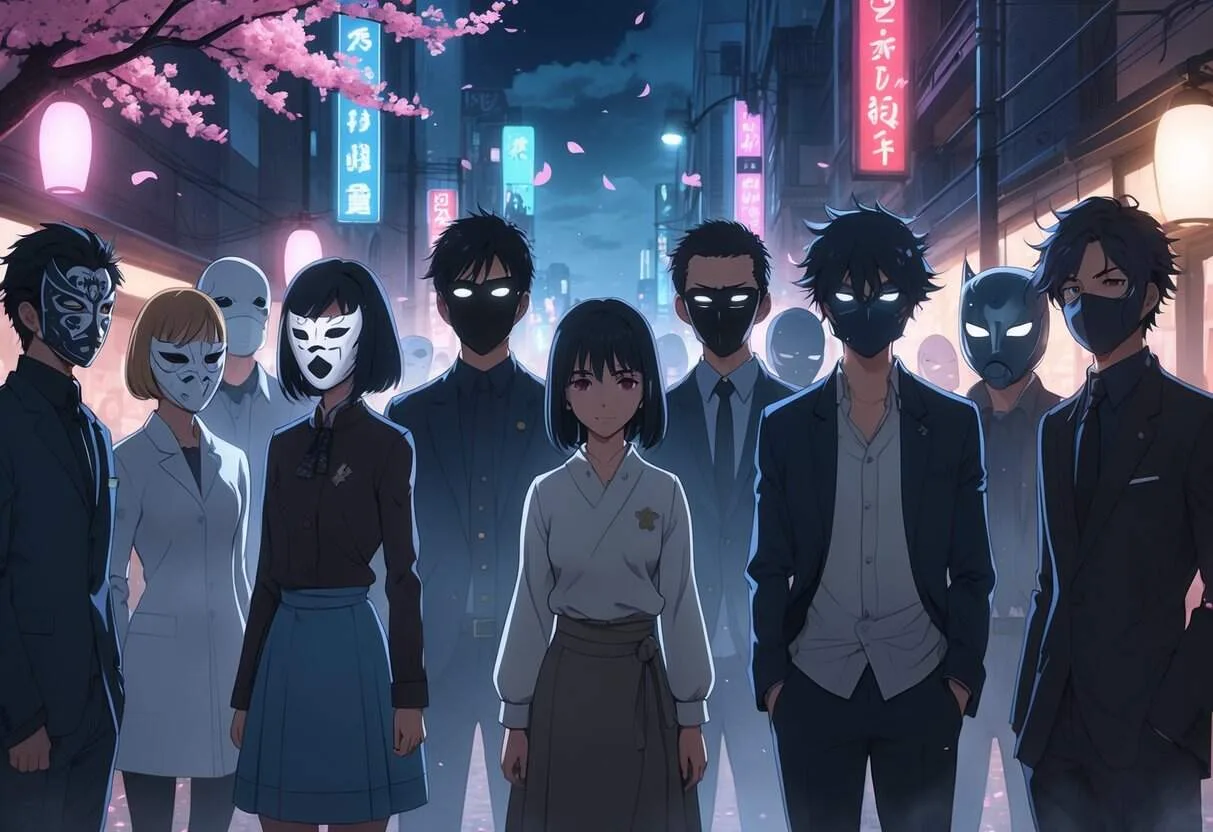 Why so Many Anime Characters Wear Masks — Exploring Literal and Symbolic Meanings in Storytelling